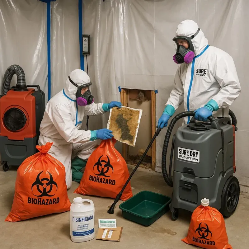 Contaminated Water Handling Protocols process in Anahuac, TX