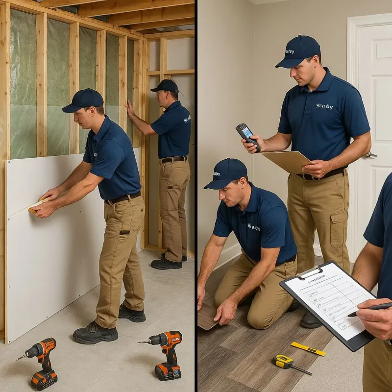 Repairs and Reconstruction process in Anahuac, TX