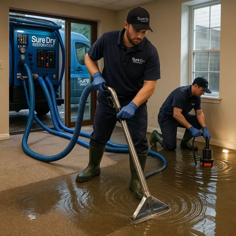 Water Extraction and Removal process in Anahuac, TX